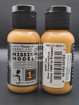 New Construction Yellow (1990 To Present) - Mission Models MMP-125 