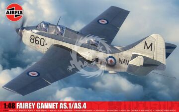 PRZEDSPRZEDAZ - Fairey Gannet AS.1/AS.4 Export Schemes - Airfix A11007A skala 1/48