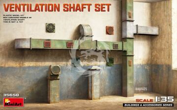 PRZEDSPRZEDAZ - Ventilation Shaft Set - MiniArt 35650 skala 1/35