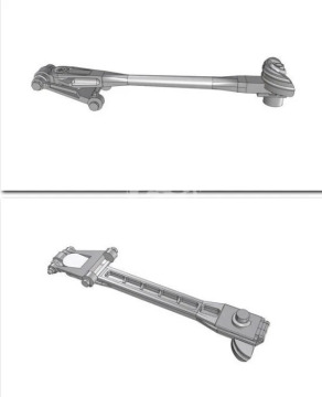 F-8 Crusader Stick grip Accessories kit - CAT4-R72007 skala 1/72 