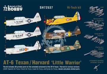PRZEDSPRZEDAZ - AT-6 Texan / Harvard 'Little Warrior' - Special Hobby SH72537 skala 1/72