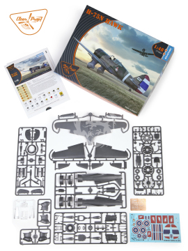 Model plastikowy Curtiss H-75N Royal Thai Air Force, Clear Prop Models, CP4804, skala 1/48