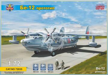 Model plastikowy Beriev Be-12 ModelSvit 72035 skala 1/72