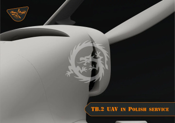 TB.2 UAV in Polish service - Clear Prop! CP4812 skala 1/48