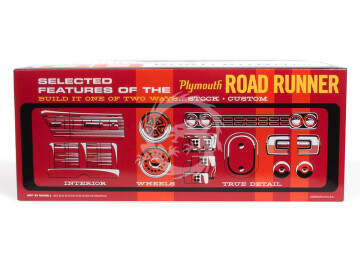 1968 Plymouth Road Runner AMT -  AMT1363 skala 1/25