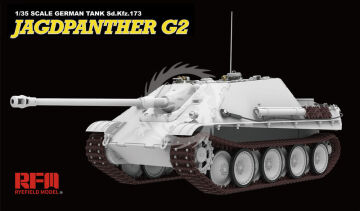 Jagdpanther G2 with full interior&workab track links - Rye Field Model 5022 skala 1/35
