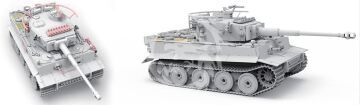 Imperial Japanese Army Tiger I w/ Resin commander figure - Border Model BT-023 skala 1/35