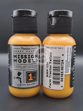 Farm Tractor Yellow - Mission Models MMP-126 