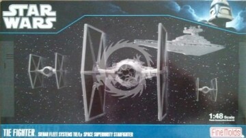 TIE Fighter Sienar Fleet Systems TIE/Ln Space Superiority Starfighter - Fine Molds  SW-12 skala 1/48