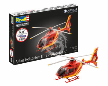 PRZEDSPRZEDAZ - Starter Kit Airbus Helicopters EC135 Air Glaciers - Revell 74986 skala 1/72