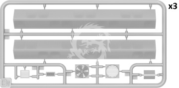  Ventilation Shaft Set - MiniArt 35650 skala 1/35