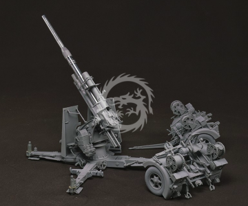  German 88mm Gun Flak 36 w/ 6 Crew Members - Border Model BT-013  skala 1/35