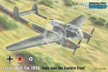 PRZEDSPRZEDAZ - Focke Wulf Fw 189A 'Owls over the Eastern Front' - Special Hobby SH72546 skala 1/72