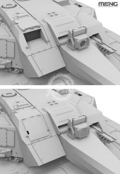 Chinese Main Battle Tank ZTZ-100 - MENG-Model TS-062 skala 1/35