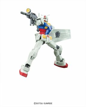 Model plastikowy RX-78-2 Gundam E.F.S.F. Prototype Close-Combat Mobile Suit, Bandai 0196716, skala 1/144.