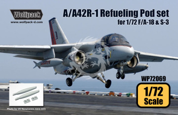 Zestaw dodatków A/A42R-1 Refueling Pod set (for 1/72 F/A-18 & S-3), Wolfpack WP72069 skala 1/72