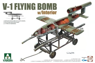V-1 Flying Bomb with Interior Takom 2151 skala 1/35