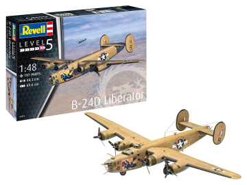 B-24D Liberator Revell 03831 skala 1/48