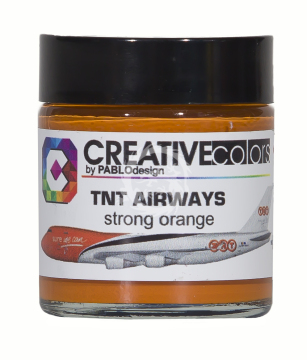 Farba TNT Airlines strong orange Color 30 ml - Creatve Color CC-PA071