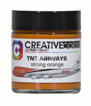 Farba TNT Airlines strong orange Color 30 ml - Creatve Color CC-PA071