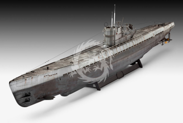Niemiecki okręt podwodny Type IX C (U505) Platinum Edition - Revell 05180 skala 1/72