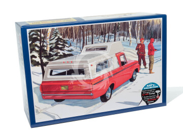 1963 Ford F-100 Camper Pickup Customizing Kit by Round 2 - AMT 1412 skala 1/25