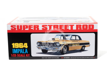 1964 Chevrolet Impala Super Street Rod - AMT 1396 skala 1/25