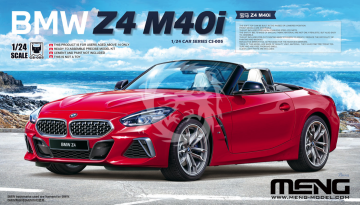 BMW Z4 M40i - Meng Model - CS-005 skala 1/24