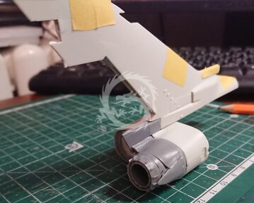 Tornado ADV F.3 Exhaust Nozzles RB 199-4R Mk.104 (closed)  - Katran K4871 skala 1/48