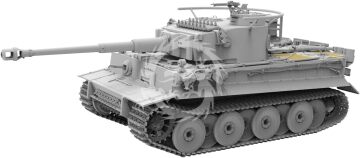 Imperial Japanese Army Tiger I w/ Resin commander figure - Border Model BT-023 skala 1/35