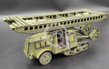 French Somua CODER - KM Model KM-72011  Wydruk 3D skala 1/72 