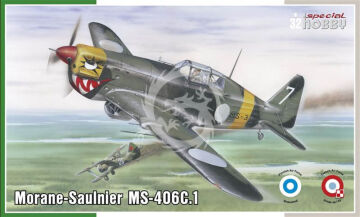  PRZEDSPRZEDAZ - Morane-Saulnier MS-406C.1 HI-TECH - Special Hobby SH32019 skala 1/32