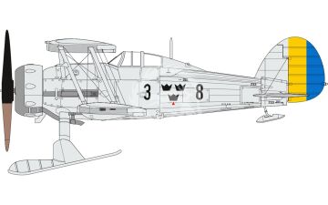 Swedish Air Force 100th Anniversary Set - Airfix A40004 skala 1/72