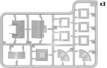  Ventilation Shaft Set - MiniArt 35650 skala 1/35