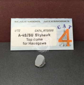 A-4S/SU Skyhawk top dome for Hasegawa - CAT4-R72008 skala 1/72 
