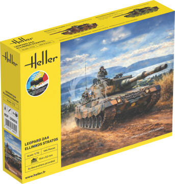 STARTER KIT Leopard 2A4 - Ellinikos Stratos - Heller 35802 skala 1/72