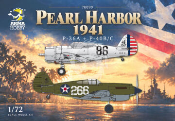 Przedsprzedaż - Pearl Harbor P-36A & P-40B/C - Arma Hobby 70099 skala 1:72