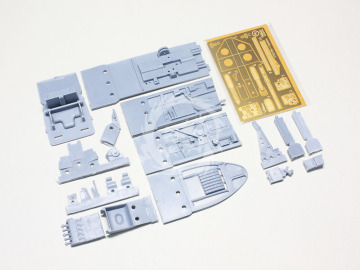 Zestaw dodatków Ki61-I Hien Type I Cockpit set (for Hasegawa 1/32), Wolfpack WPD32011 skala 1/32