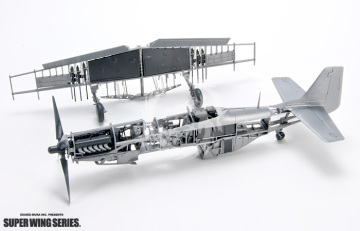 P-51D Mustang Zoukei-Mura SWS04 skala 1:32  Nowy model do samodzielnego posklejania i pomalowania, nie zawiera kleju ani farb.