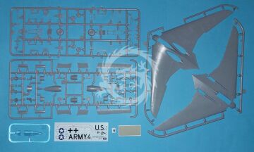 Horten Ho IX V1 with BMW 003 AMP 72017 skala 1/72