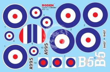 Roden 635 Sopwith 11/2 Strutte Roden skala 1/32