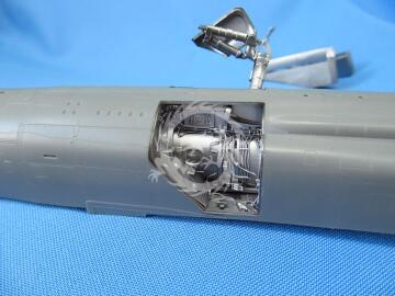 MiG-23 Wheel bays Metallic Details MDR48100 skala 1/48