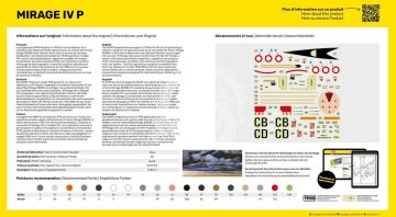  Mirage IV P  Heller 80493 skala 1/48 