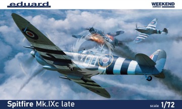 PREORDER - Spitfire Mk.IXc late EDUARD-WEEKEND Eduard 7473 skala 1/72