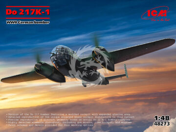 NA ZAMÓWIENIE - Do 217K-1, WWII German bomber - ICM  48273 skala 1/48
