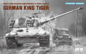 PRZEDSPRZEDAZ - Sd.Kfz. 182 Pz.Kpfw.VI Ausf.B German King Tiger Ardennes 1944 - Rye Field Model RM-5137 skala 1/35