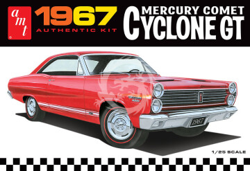 1967 Mercury Comet Cyclone GT -  AMT 1386 skala 1/25