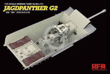 Jagdpanther G2 with full interior&workab track links - Rye Field Model 5022 skala 1/35