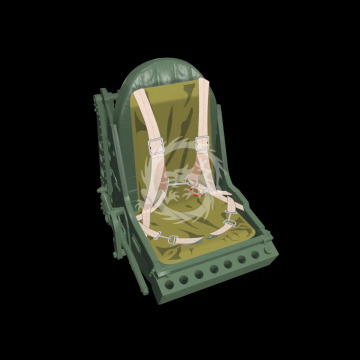 RAF and USAF Aircrew Parachutes - Metallic Details MDP48032 skala 1/48