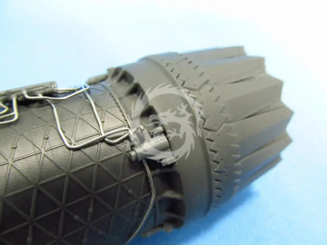 F-35A. Jet nozzle -  Metallic Details MDR3201 skala 1/32